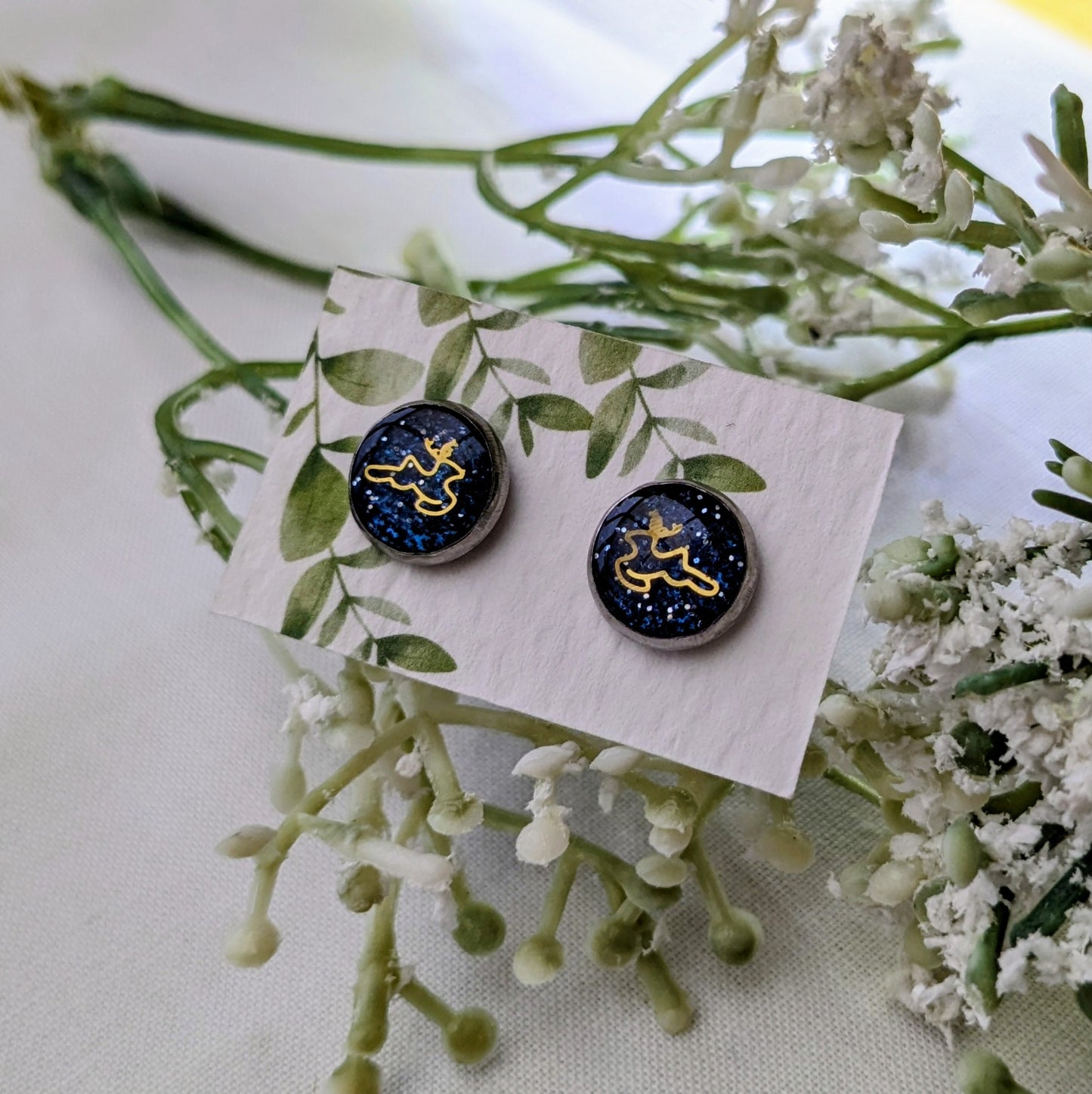 Reindeer festive studs