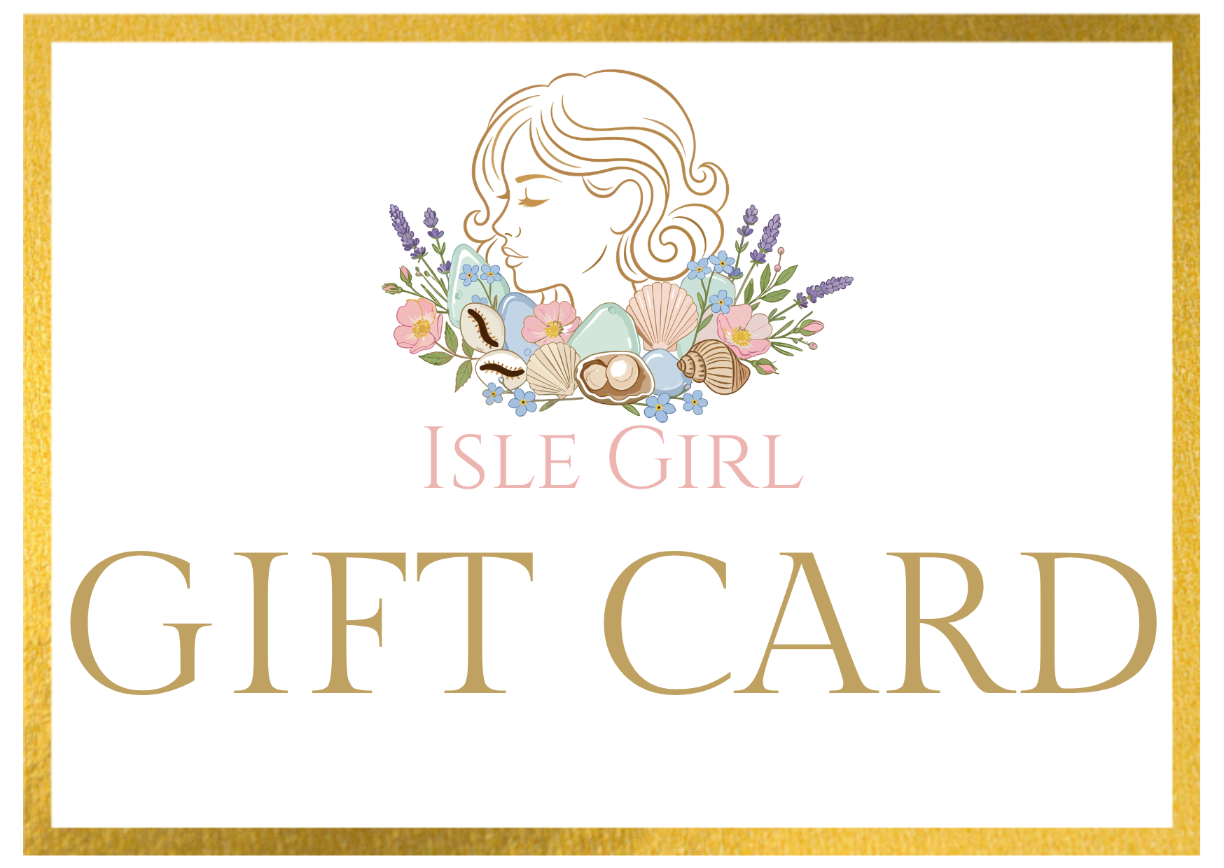 Isle Girl digital gift card