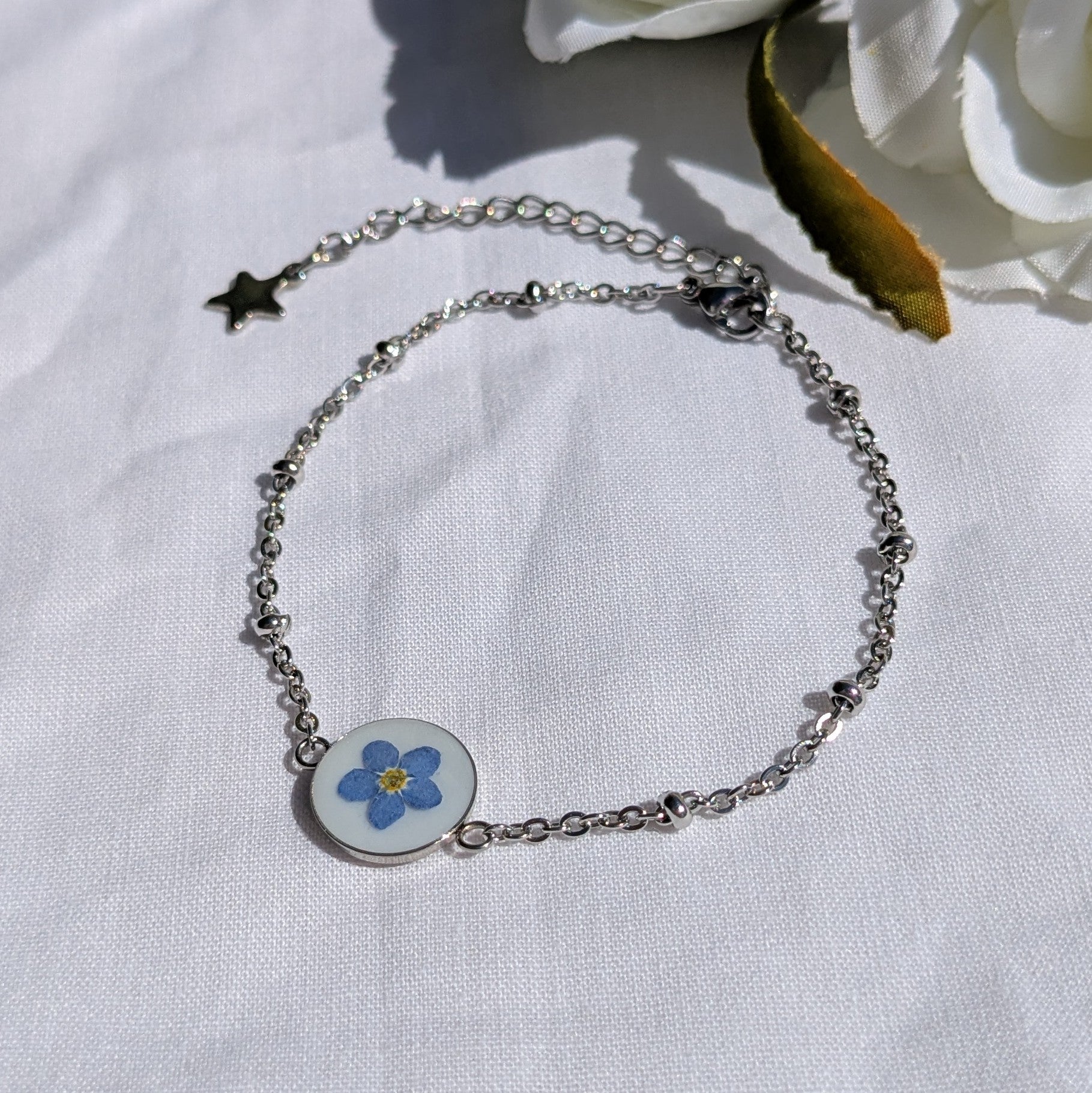 Forget me not bracelet