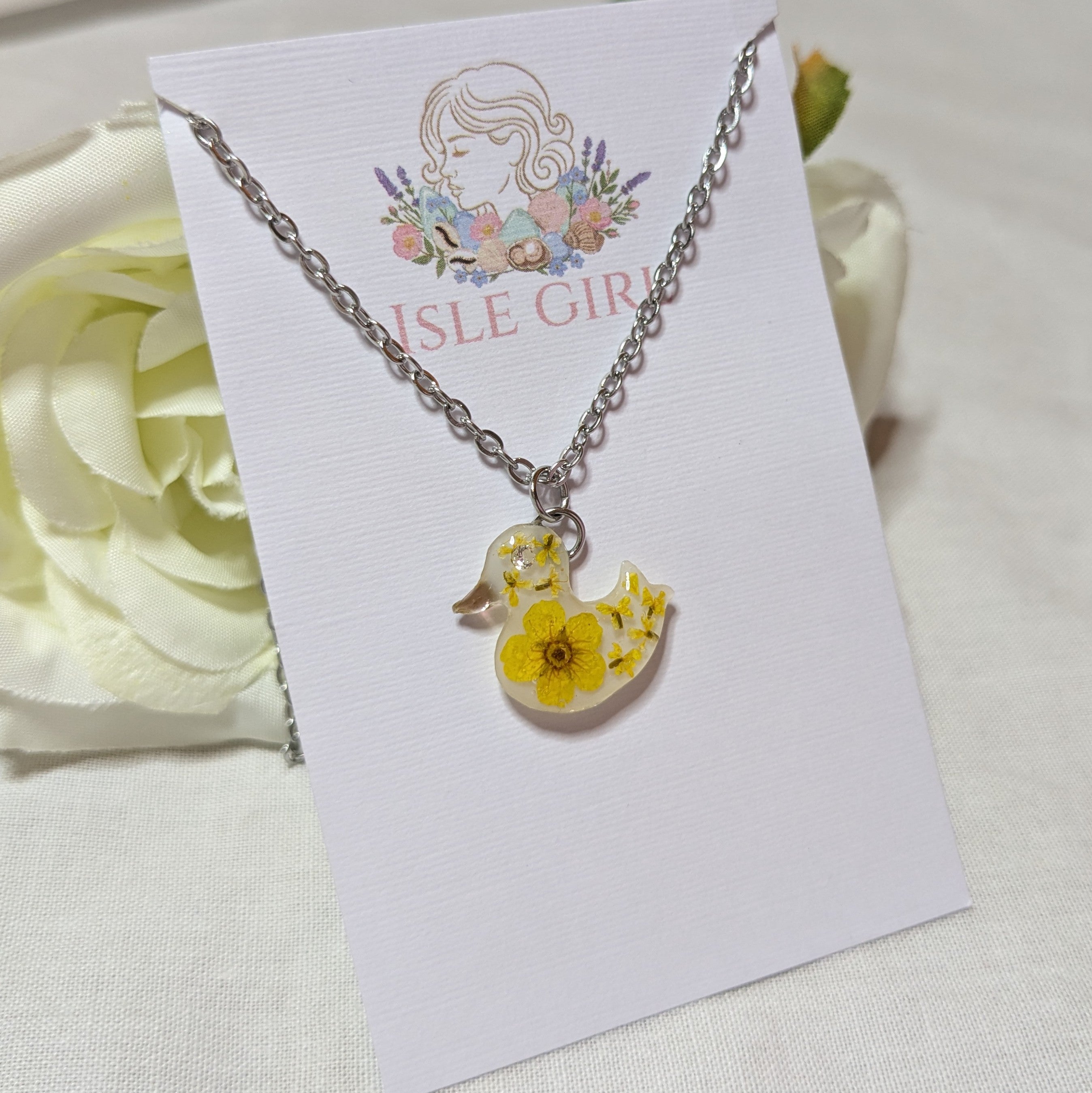 Little duck necklace