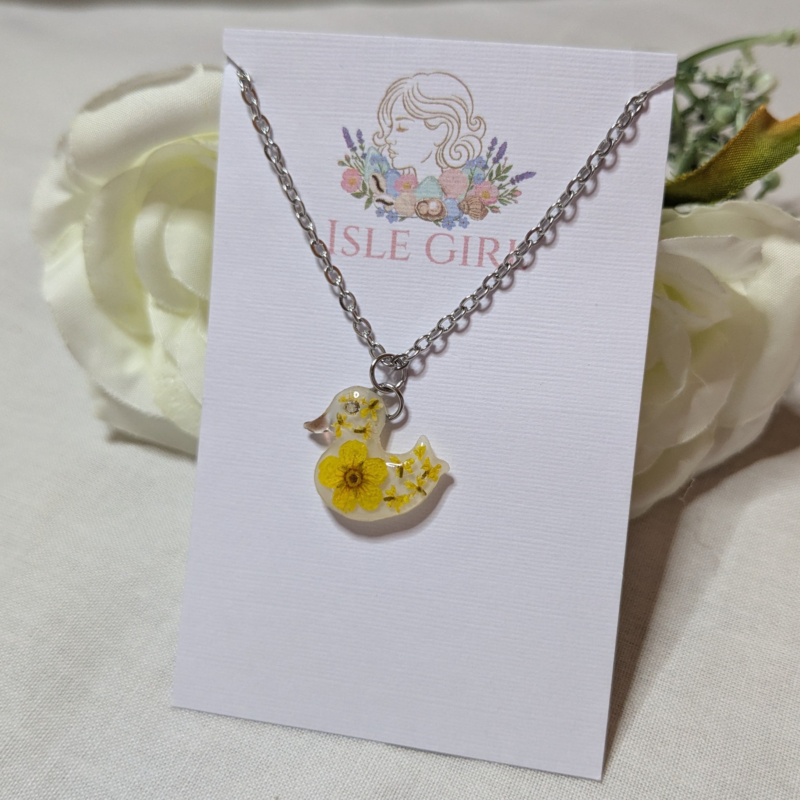 Little duck necklace