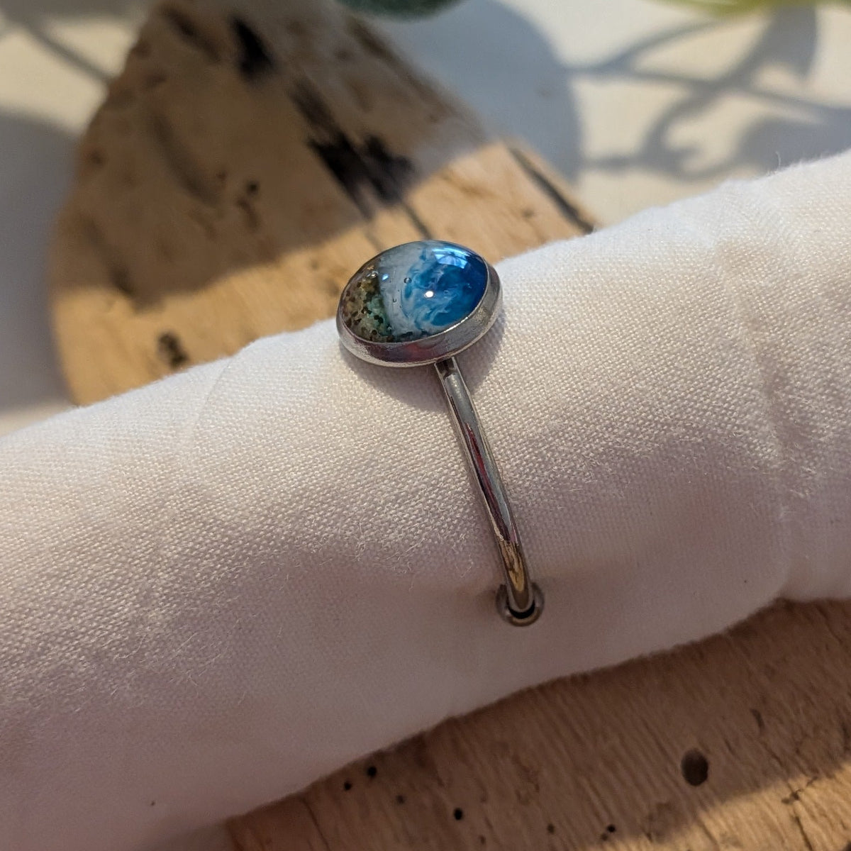 Mini beach ring (silver)