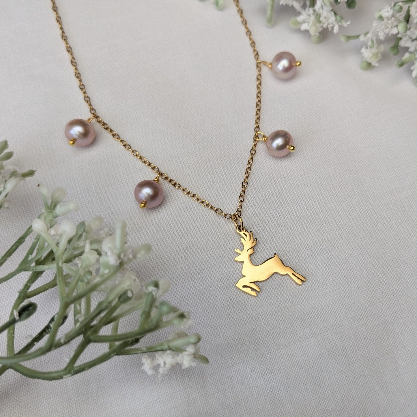 Sleigh bells ring necklace