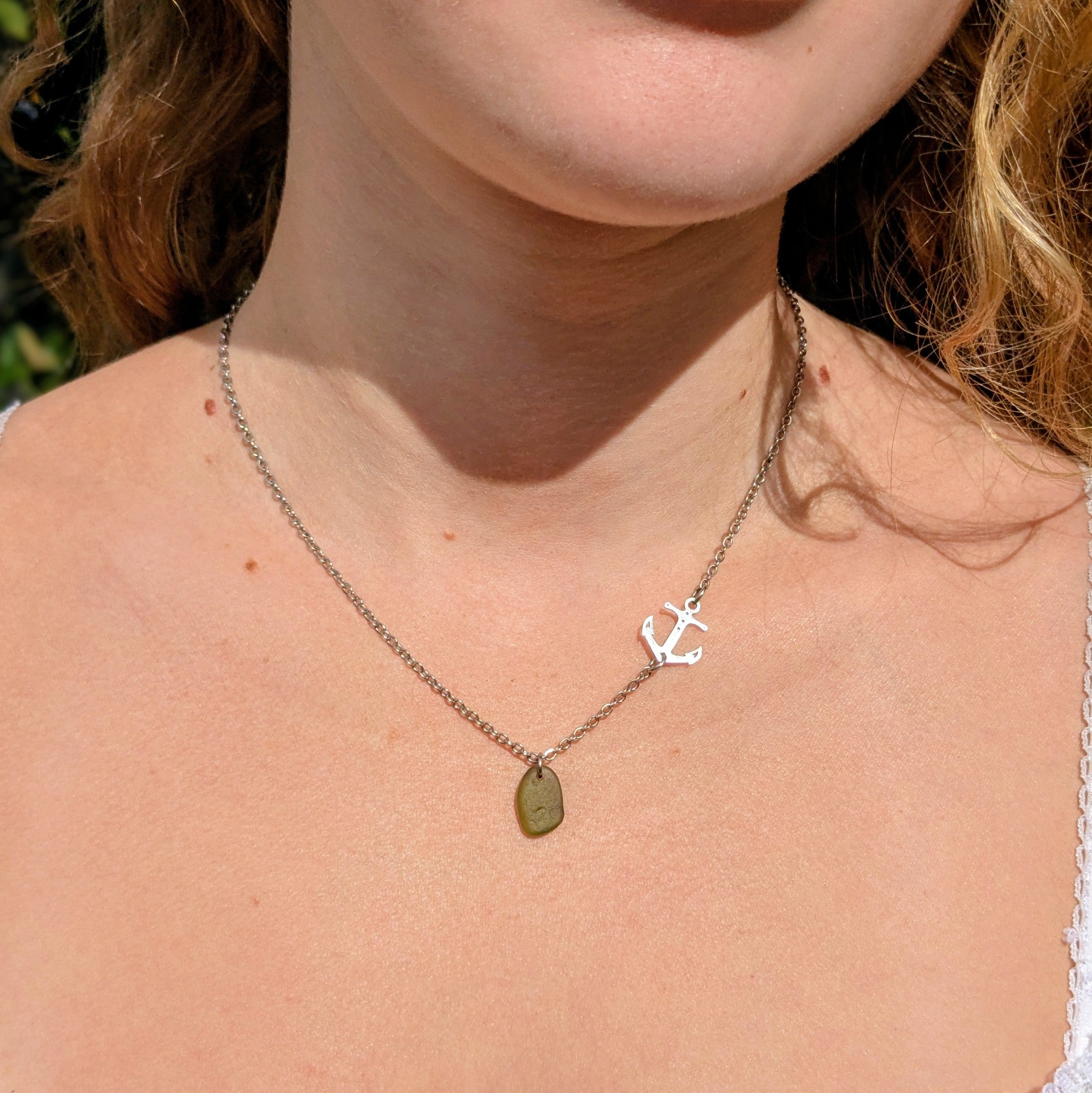 Anchors away necklace (Silver)