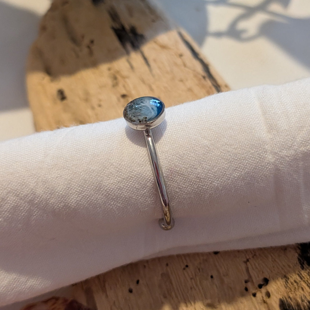 Dinky beach ring (silver)