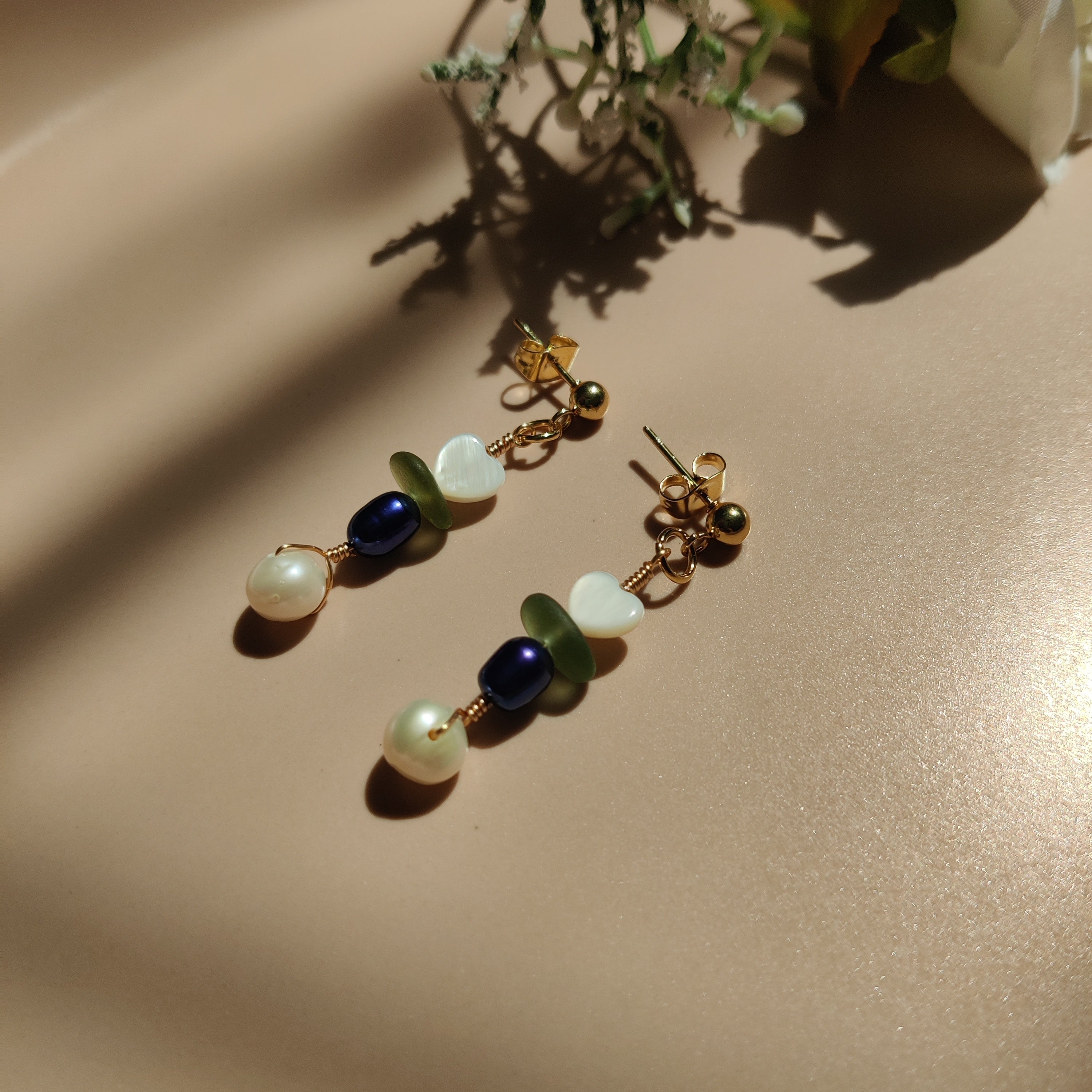 Shore kissed earrings