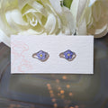 Forget me not Isle of Wight stud earrings