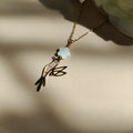 Hummingbird necklace