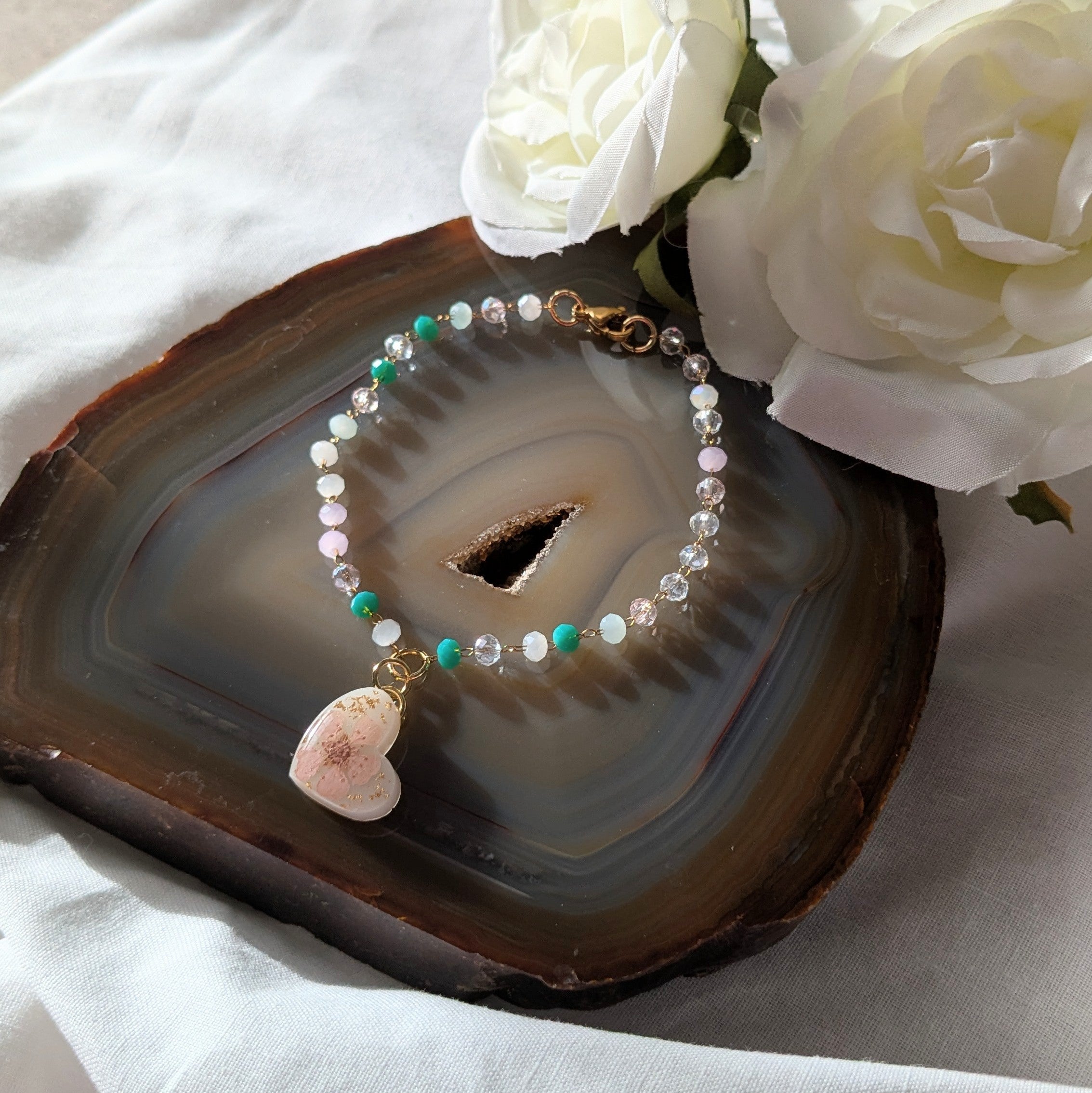 Blossom of my heart bracelet