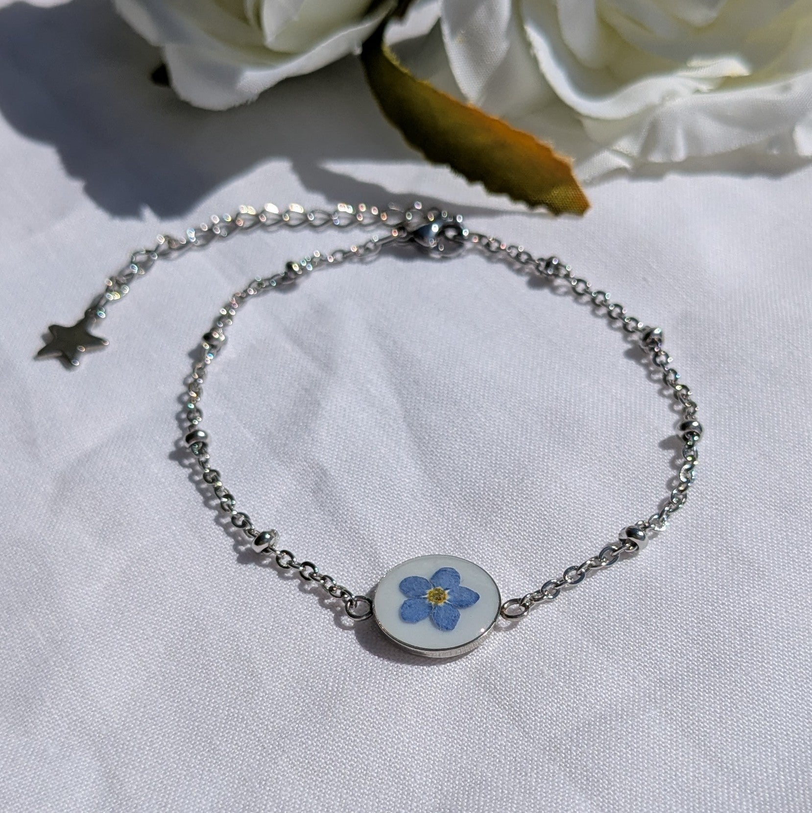 Forget me not bracelet