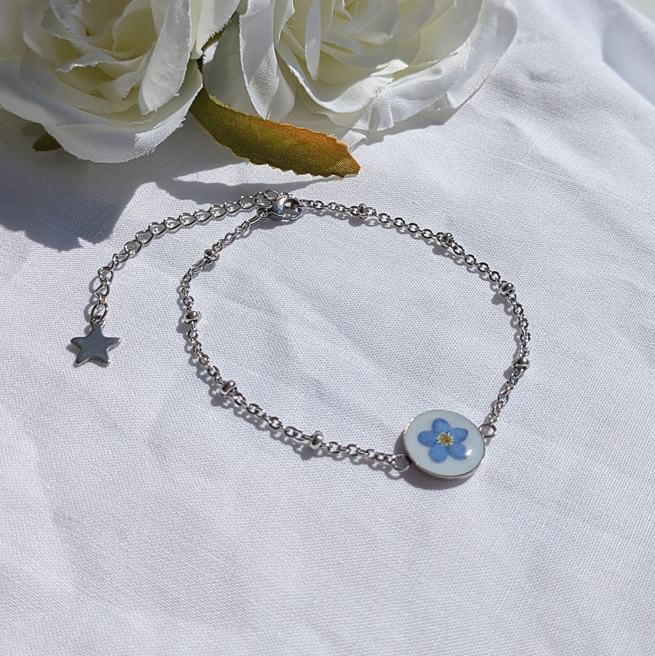 Forget me not bracelet