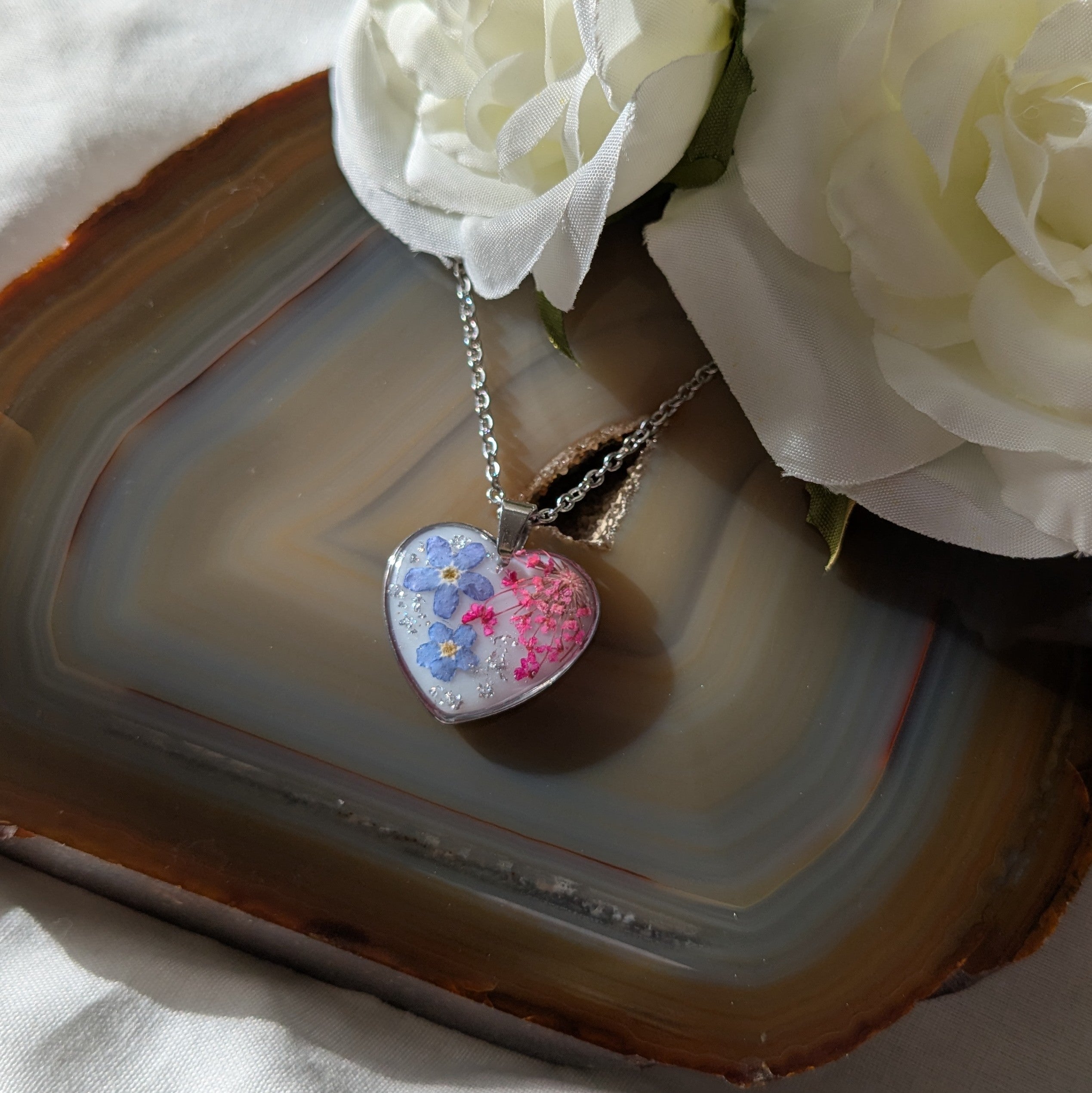 Blossoming love necklace