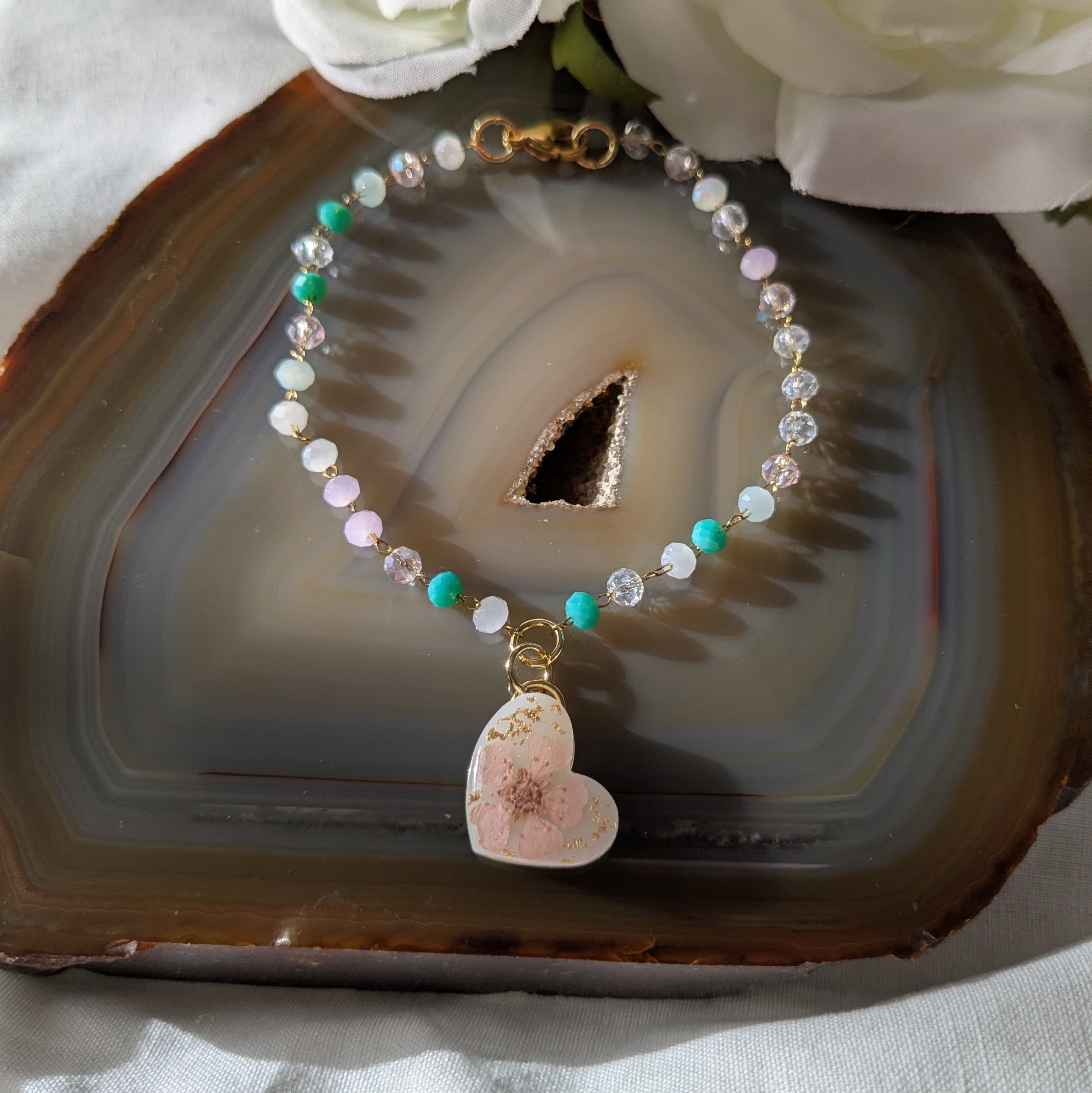 Blossom of my heart bracelet