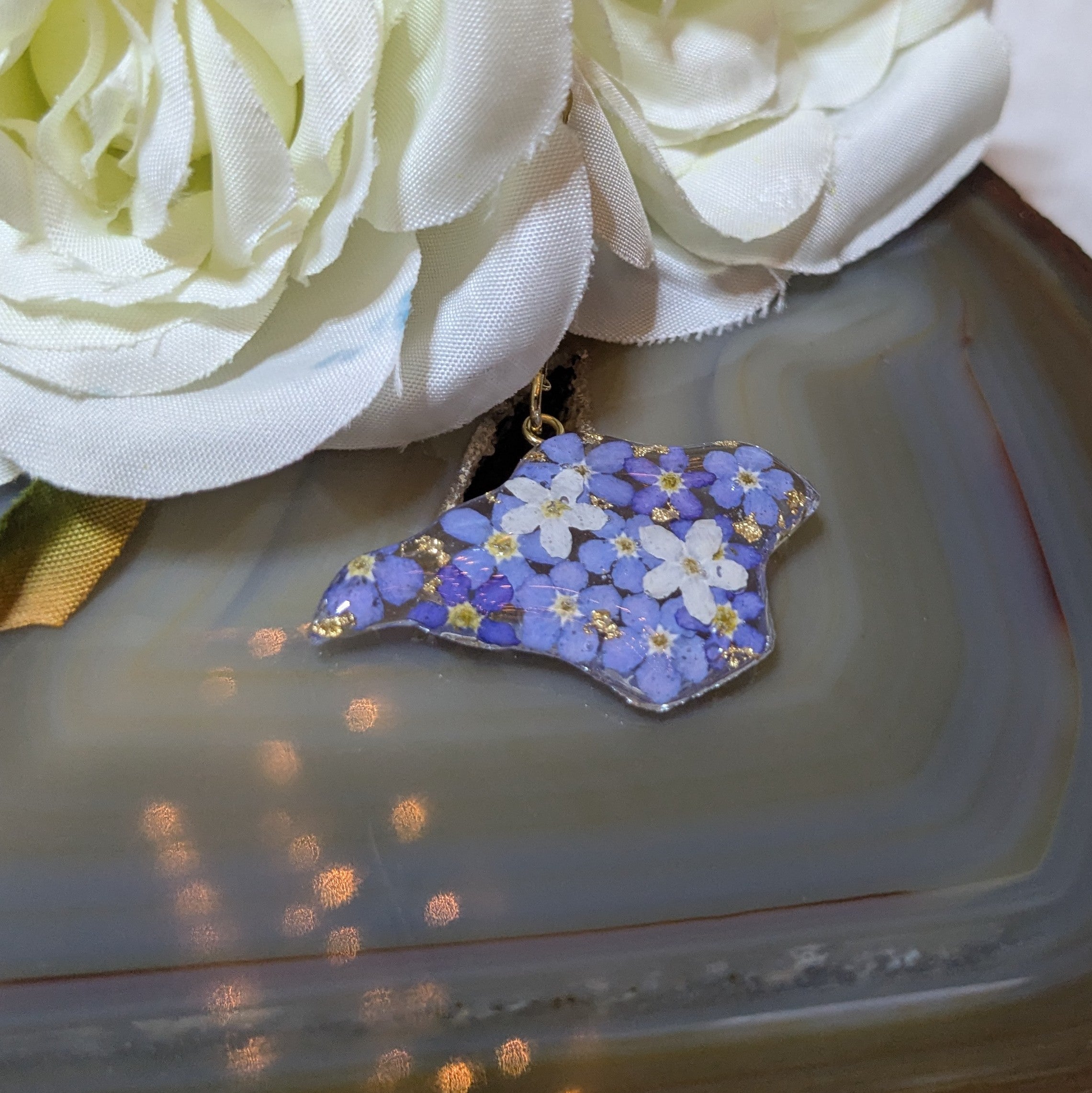 Full bloom Isle of Wight necklace