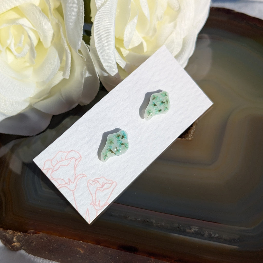 Floral Isle of Wight earrings