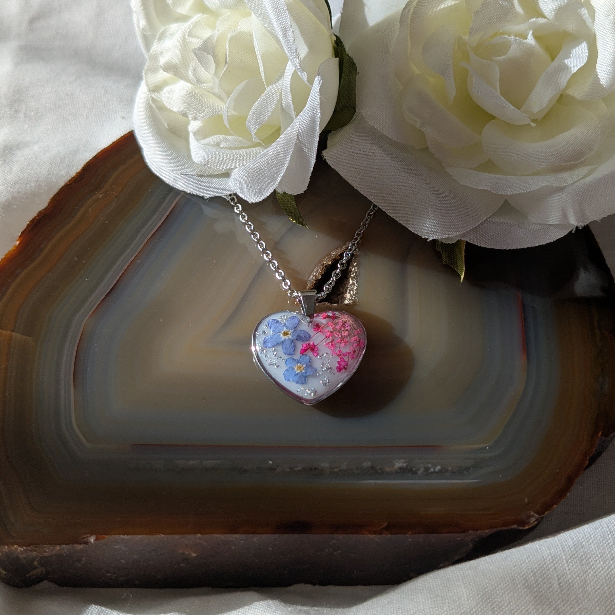 Blossoming love necklace