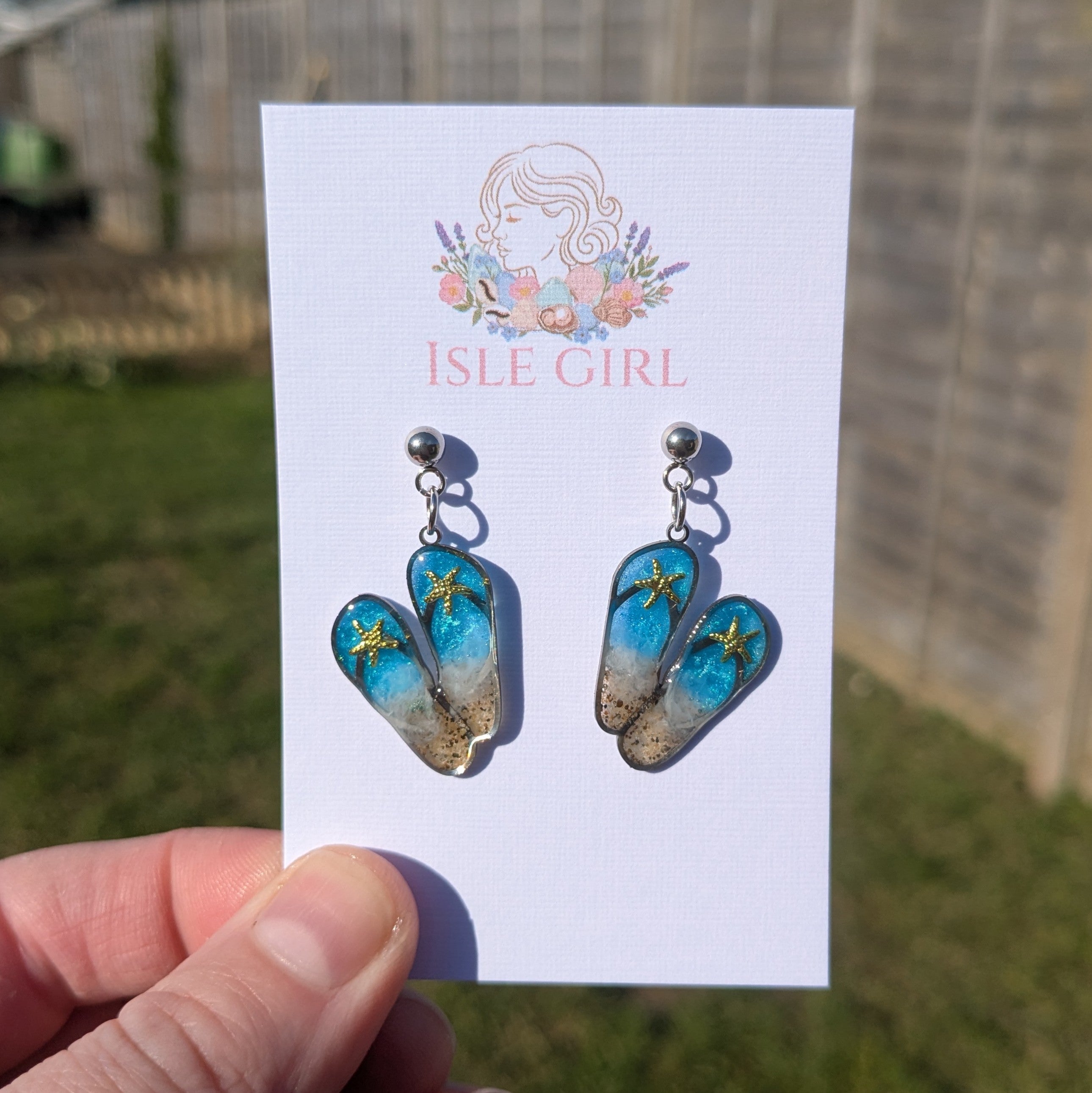 Flip flops earrings