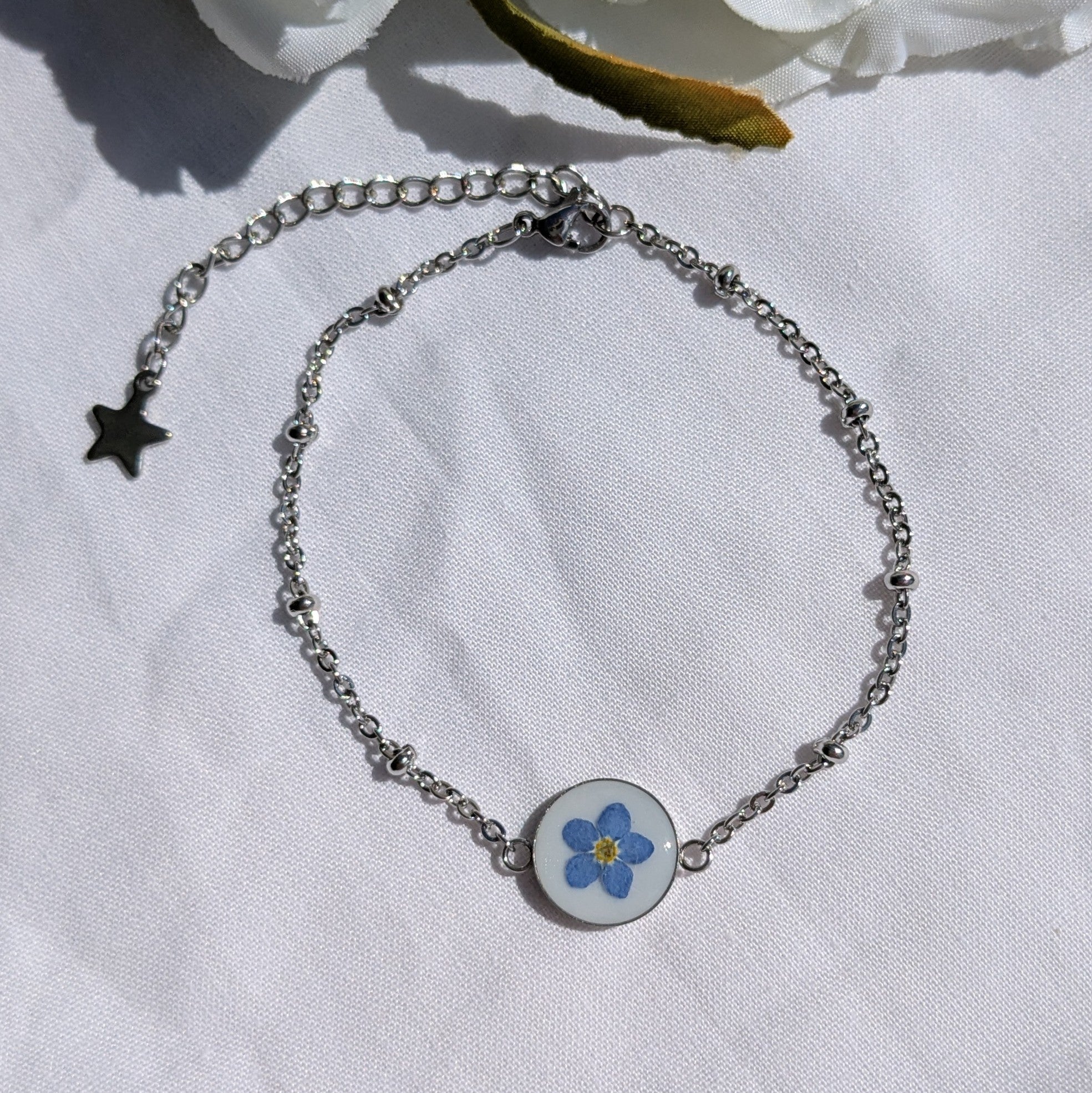 Forget me not bracelet