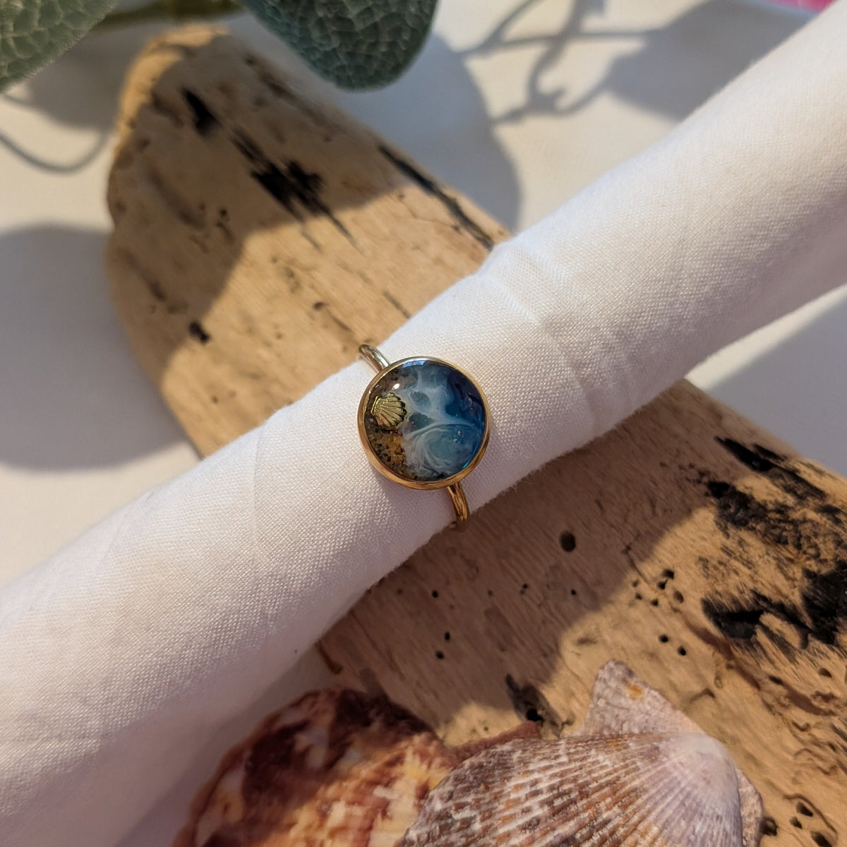 Little beach ring (gold)