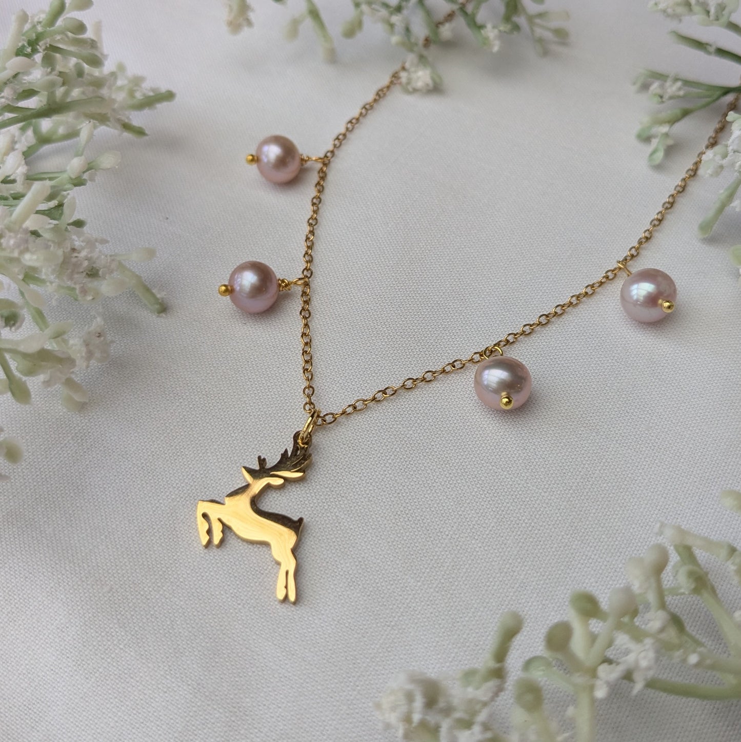 Sleigh bells ring necklace