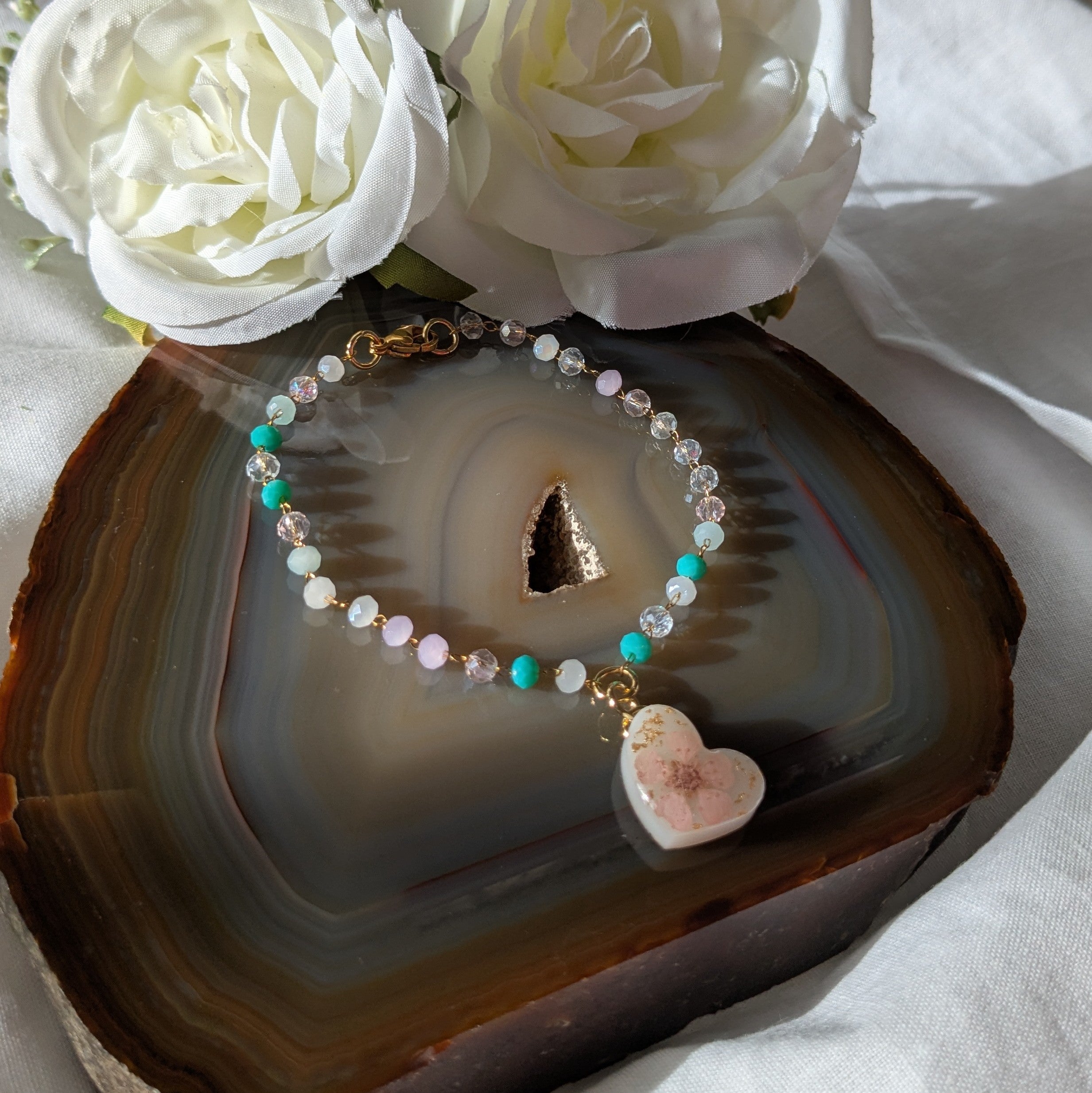 Blossom of my heart bracelet