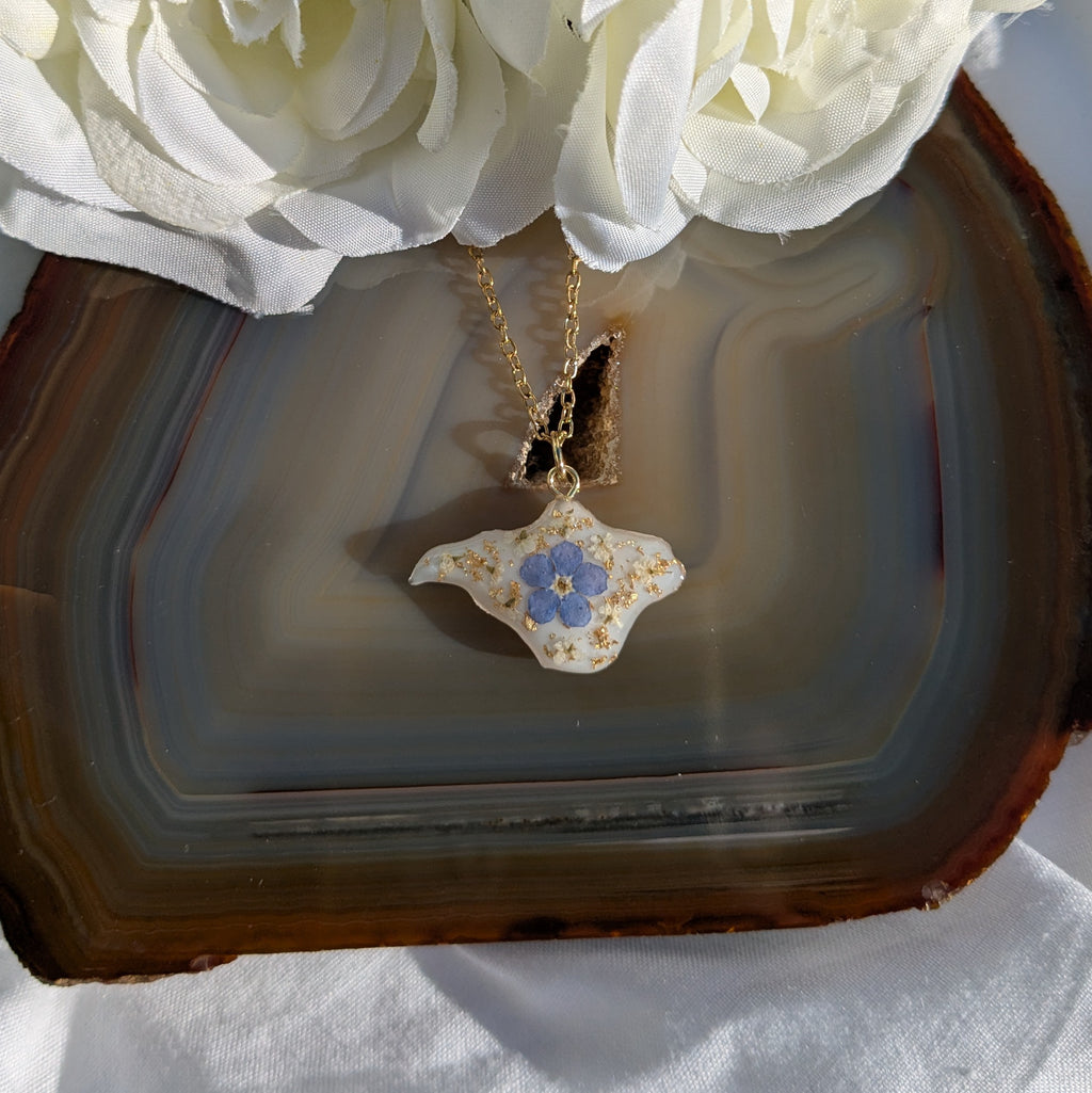 Forget me not Isle of Wight necklace