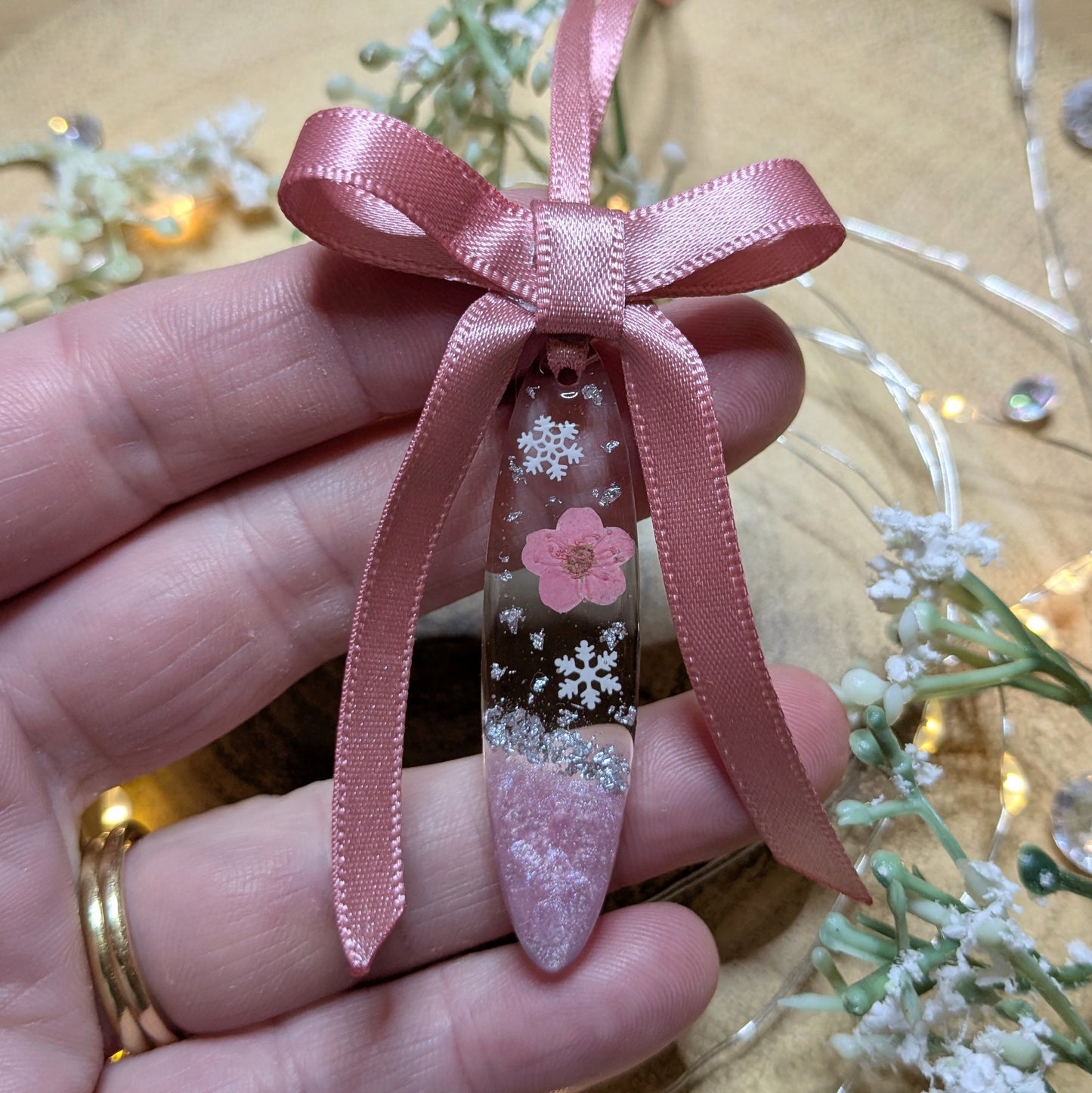 Sugar plum Christmas bauble