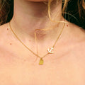 Anchors away necklace (Gold)