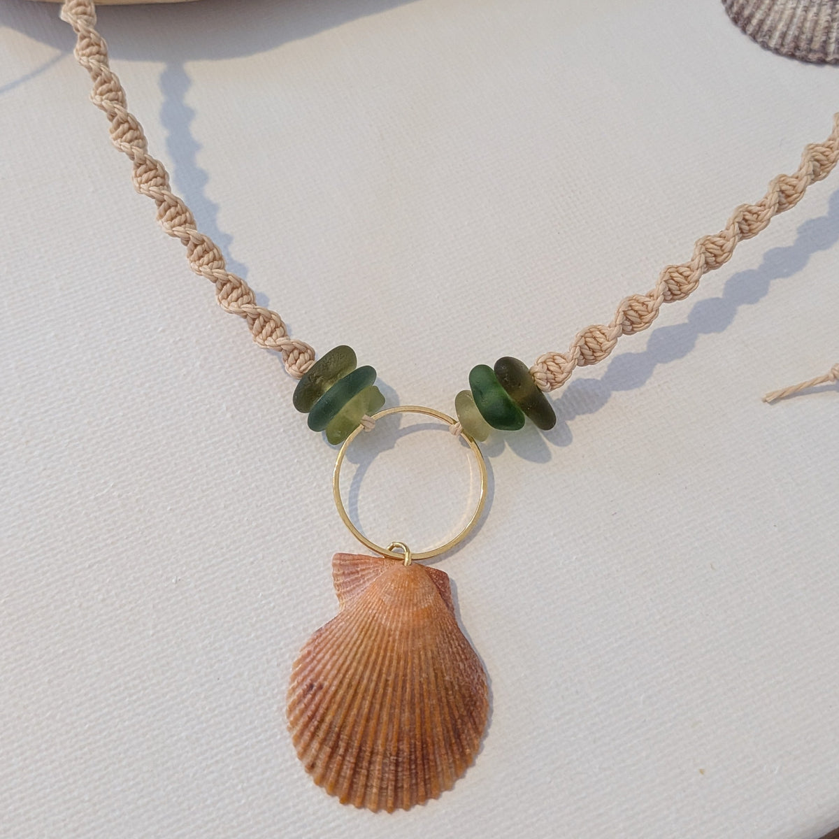 Salty knot necklace