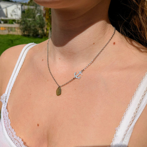 Anchors away necklace (Silver)