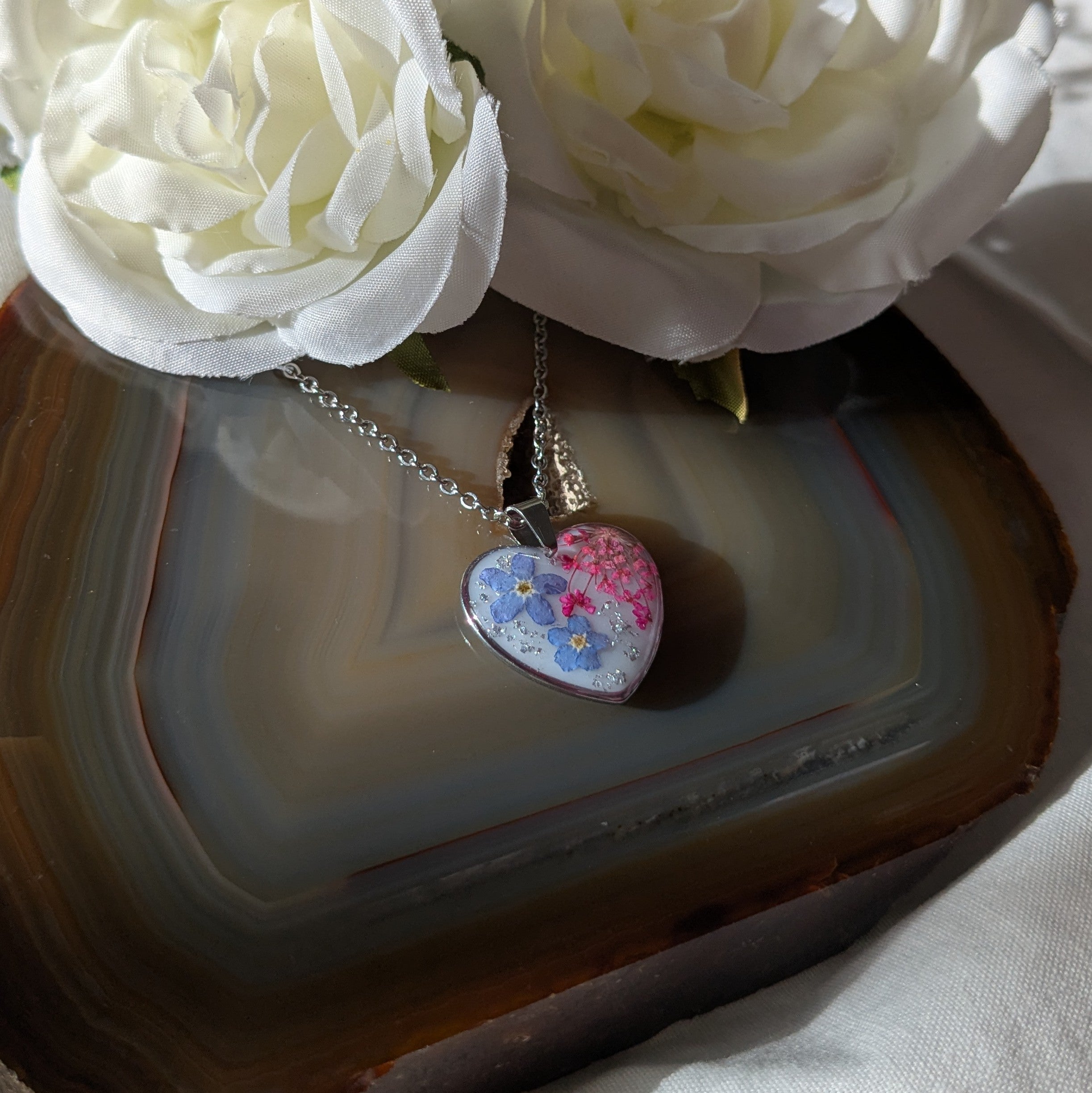 Blossoming love necklace