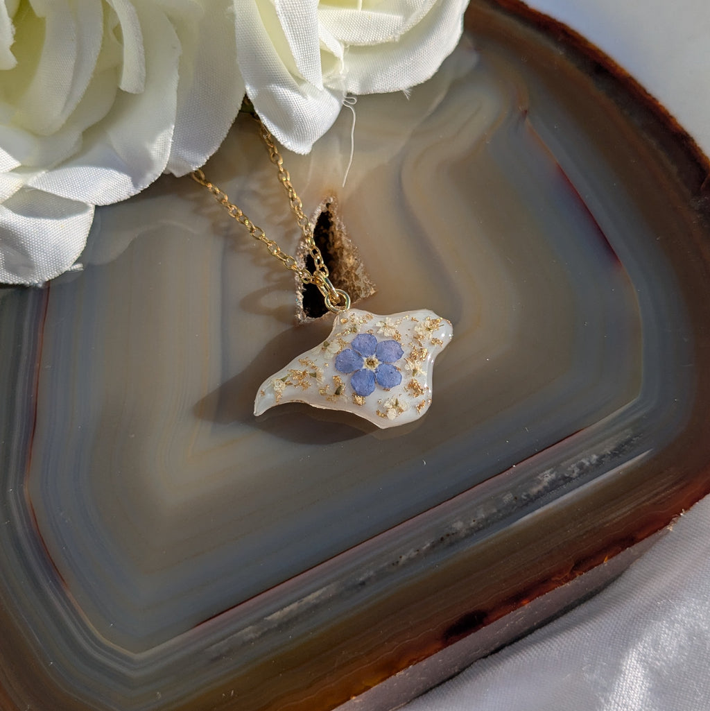Forget me not Isle of Wight necklace