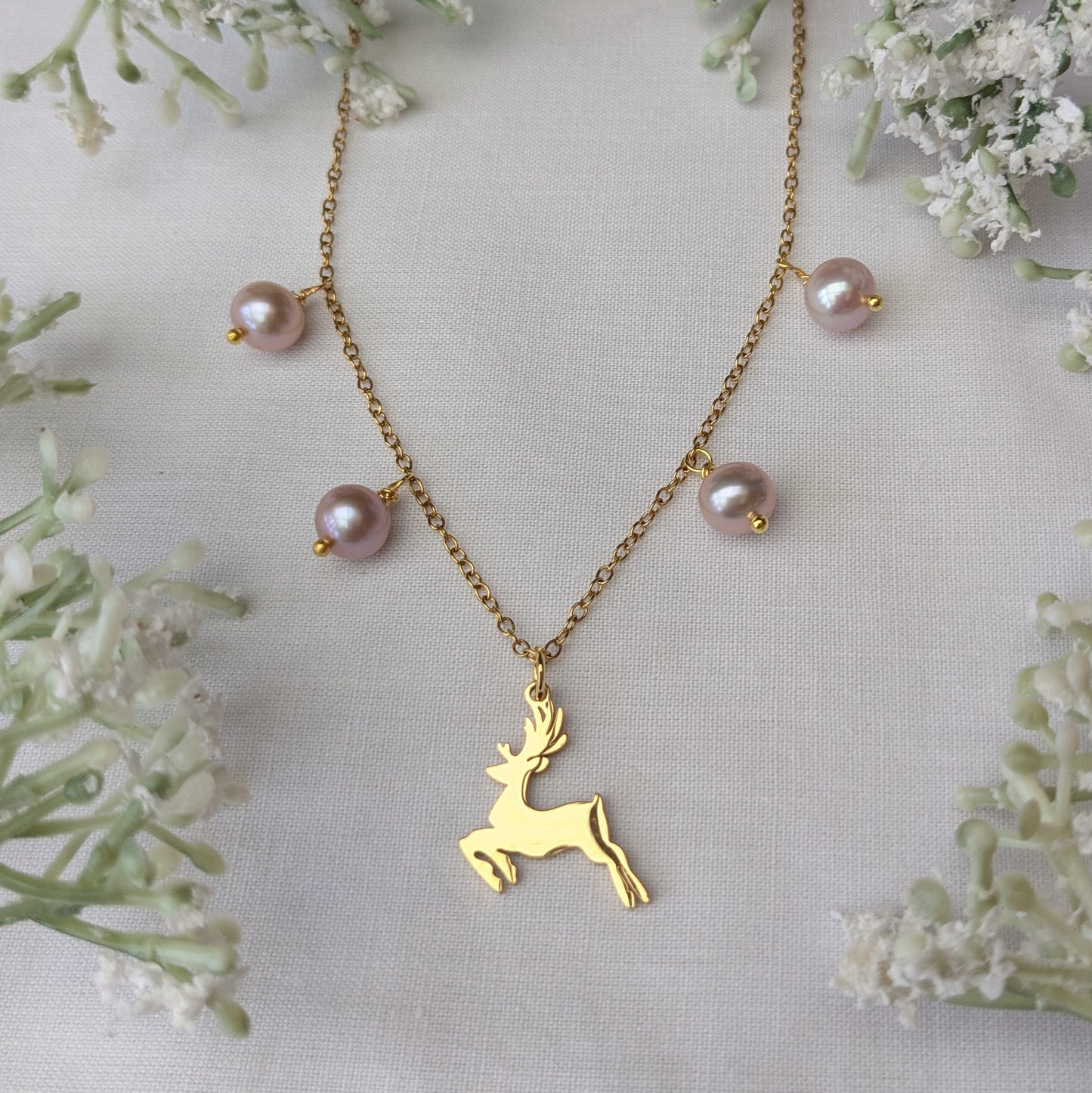 Sleigh bells ring necklace