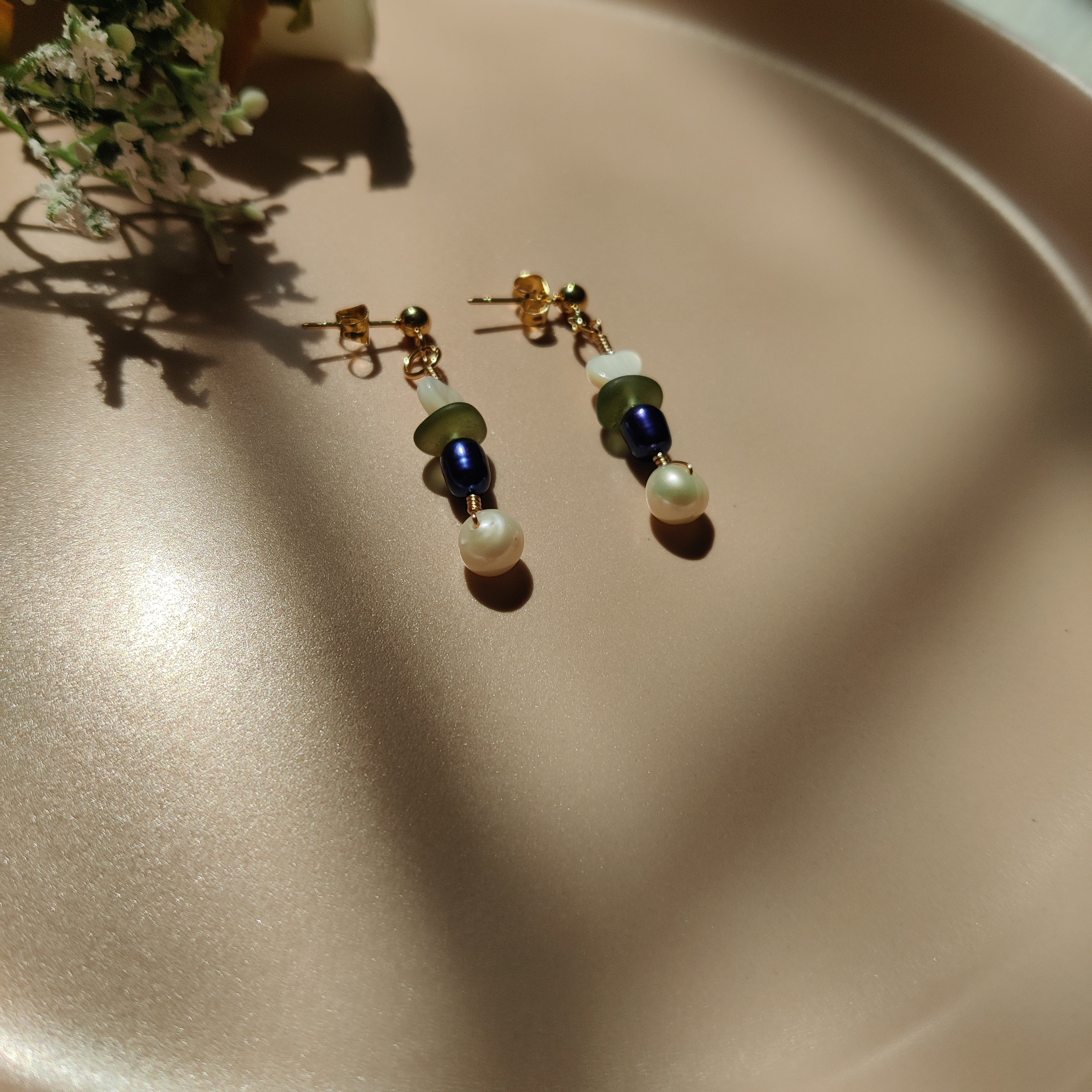 Shore kissed earrings