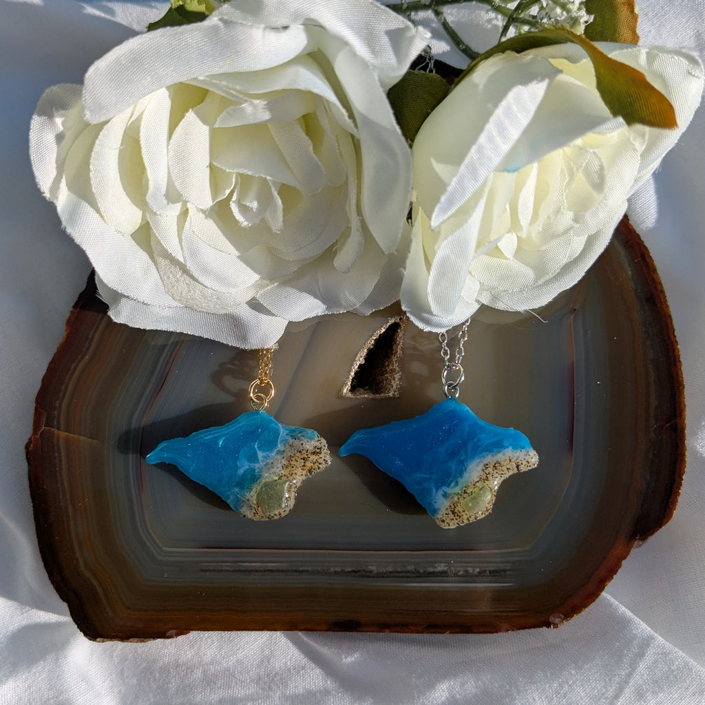 Isle of Wight beach necklace