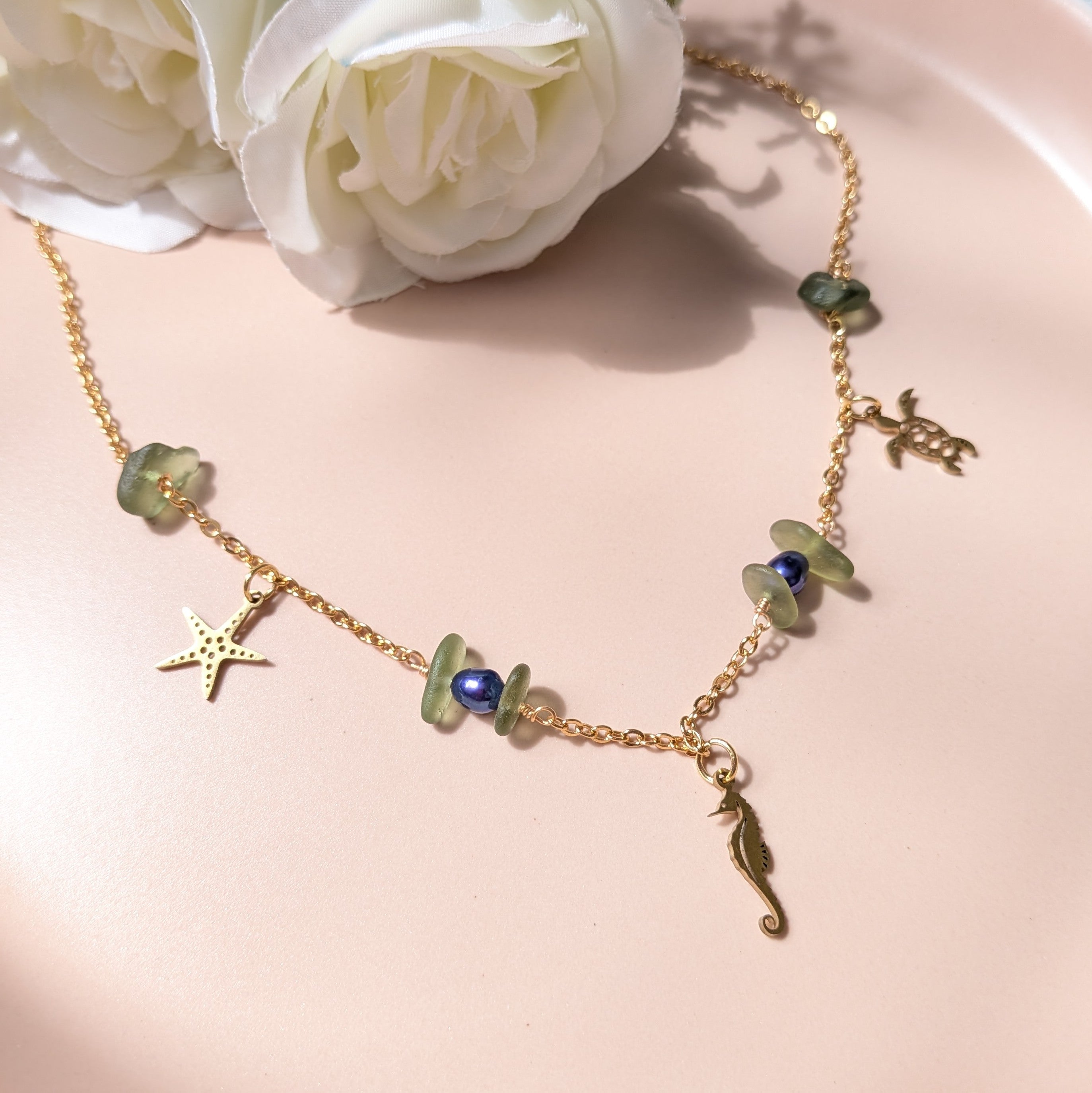 Sea charms necklace