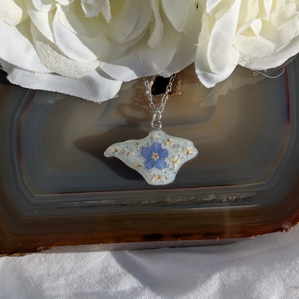 Forget me not Isle of Wight necklace